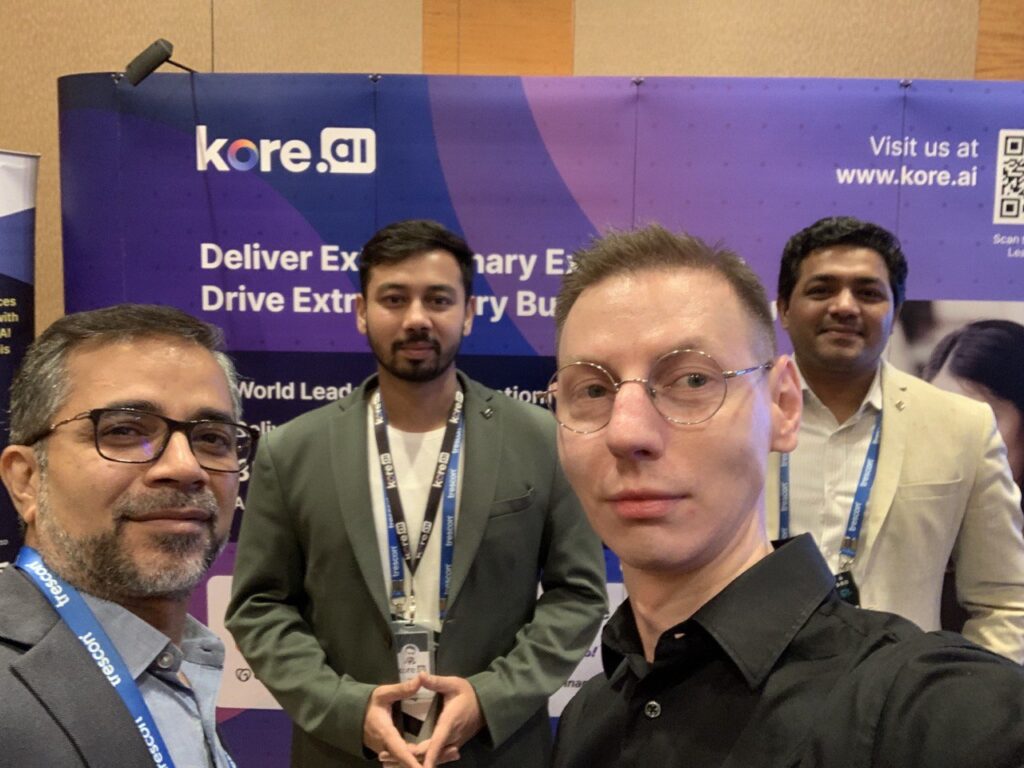 Greg Griucci, Head of Business Development with Kore.ai team