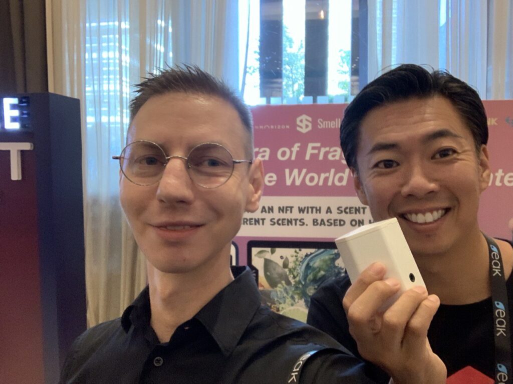 Greg Griucci, Head of Business Development with DK Sugiyama, Founder / CEO at ILI.inc (Smell Token)