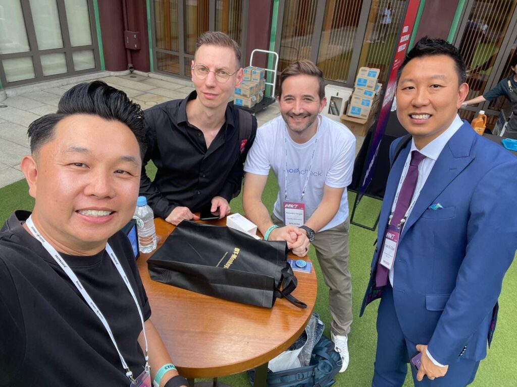 Alejandro Vargas,founder of Haeshed, Steven Suhadi of the Indonesia Blockchain Association, and Yam Ki Chan, the Vice President of Strategy and Policy at Circle and Greg Griucci, Head of Business Development, Red Pill Team 
